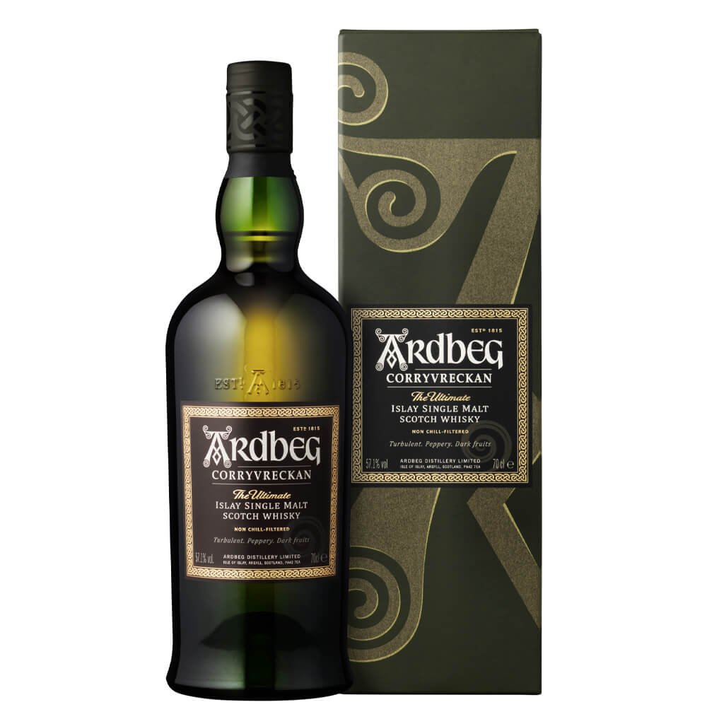 Ardbeg Islay Single Malt Scotch Whisky Corrywreckan Astucciato